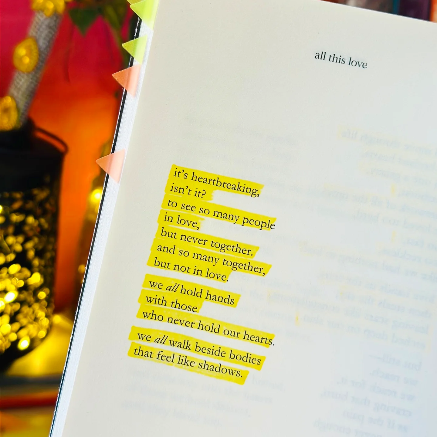 All This Love - Poetry Book - SIGNED EDITION