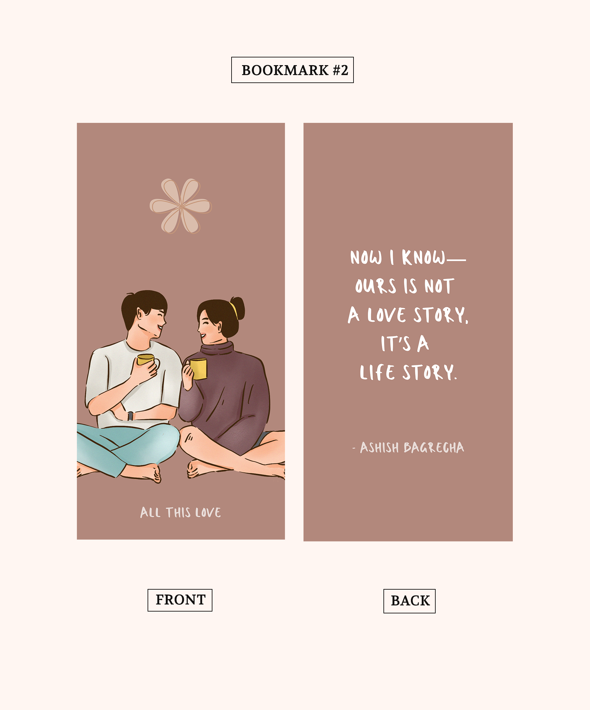 Exclusive Bookmark Set of 5