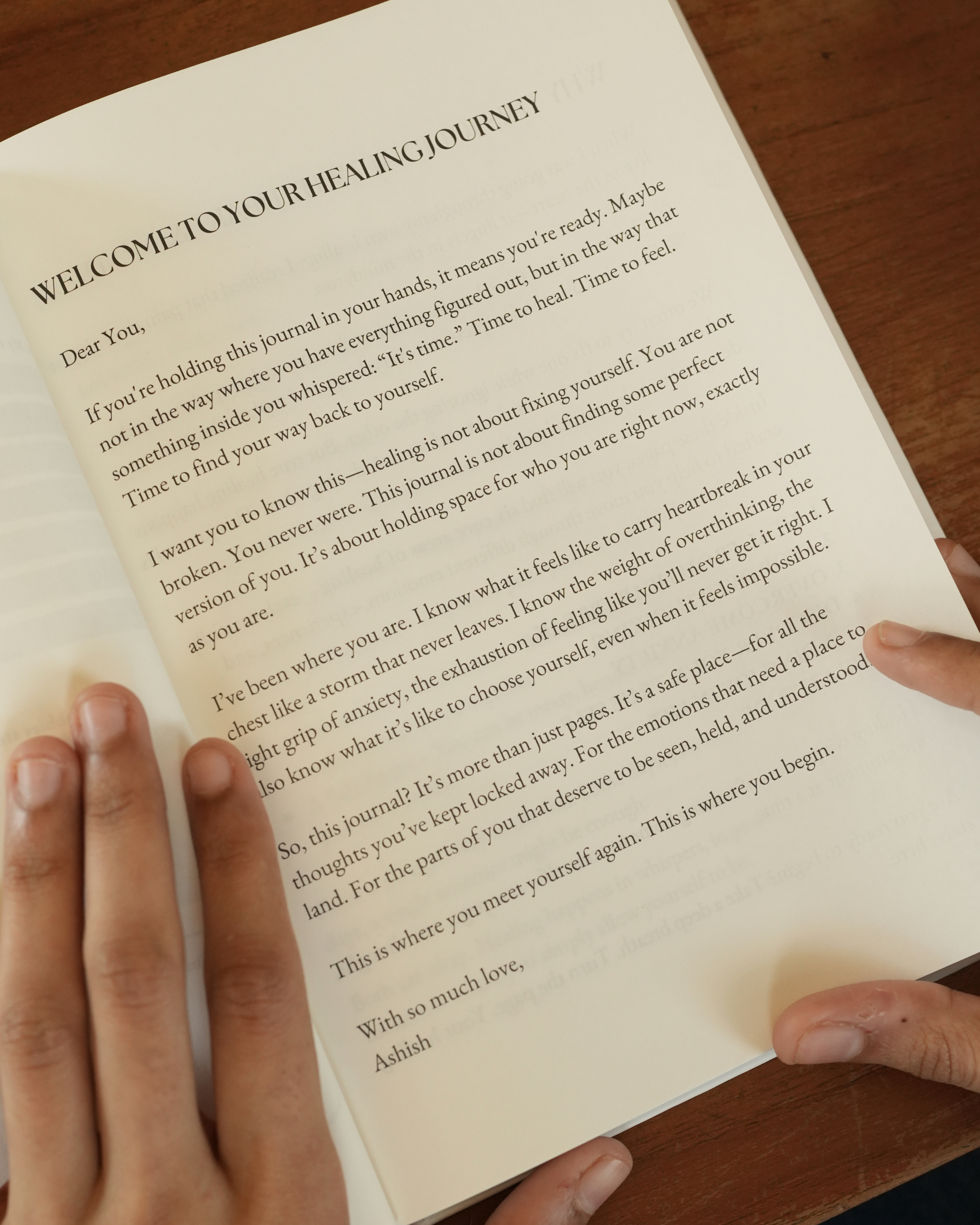 THE HEART AND MIND HEALING JOURNAL (GUIDED)