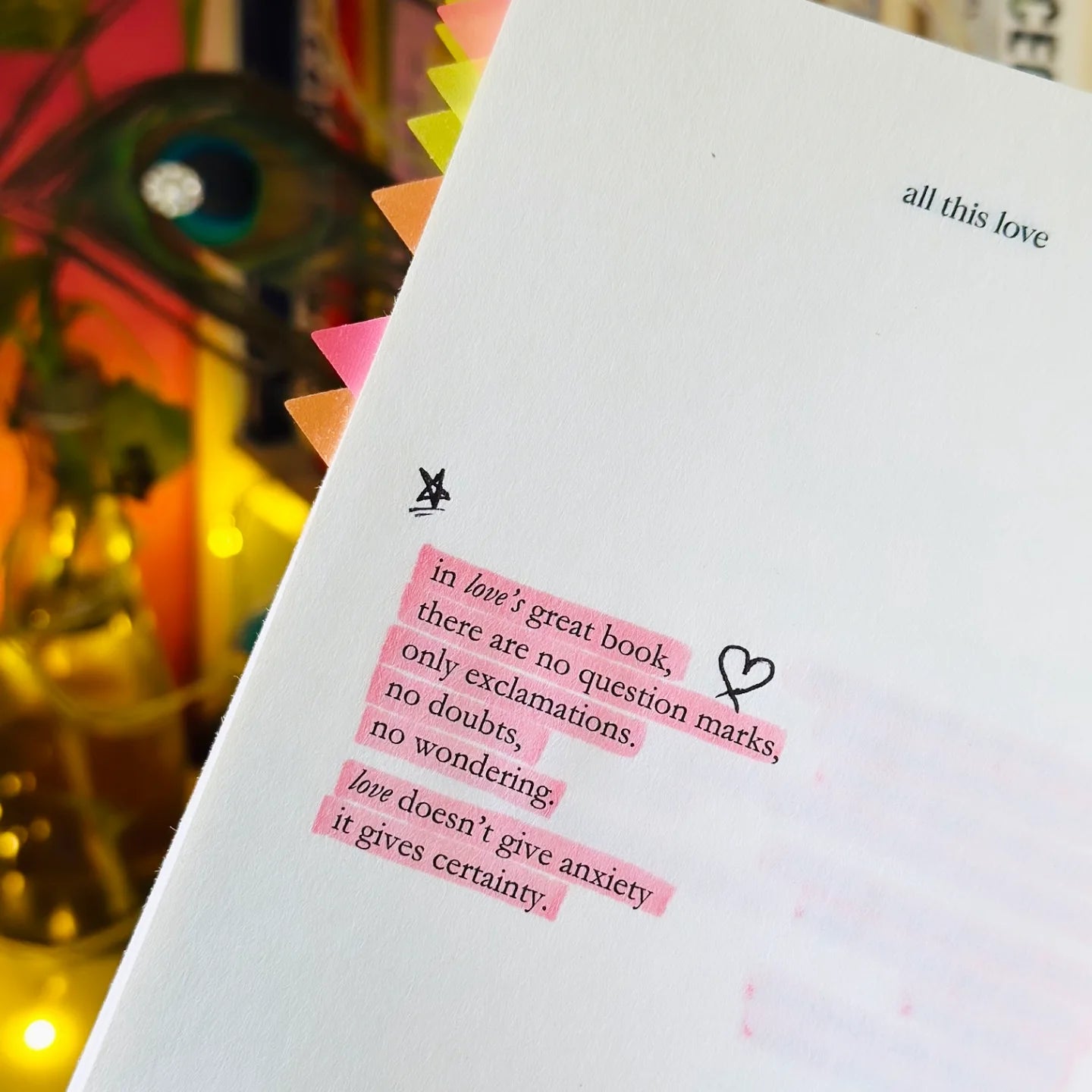 All This Love - Poetry Book - SIGNED EDITION