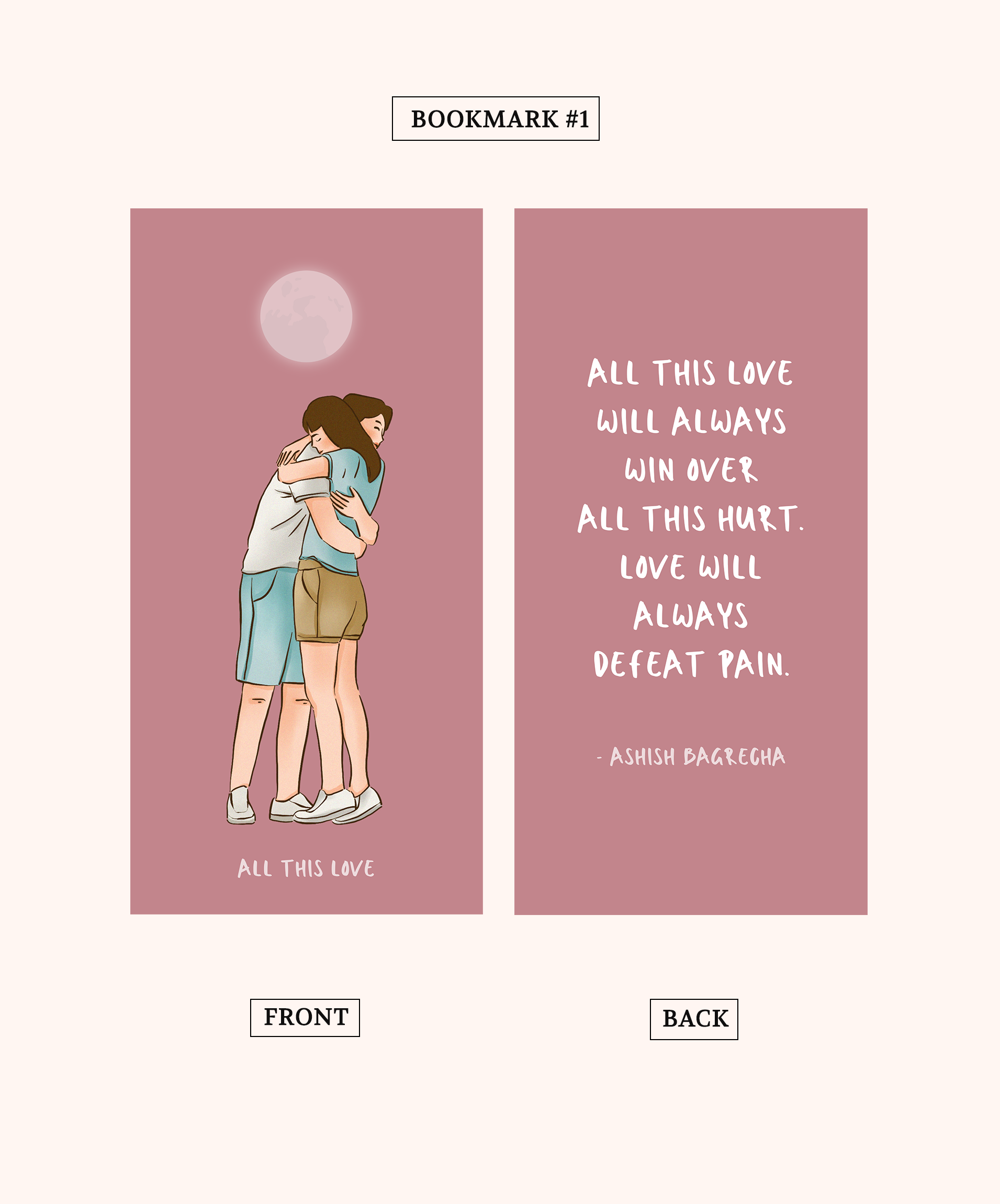 All This Love - Exclusive Bookmark Set of 5