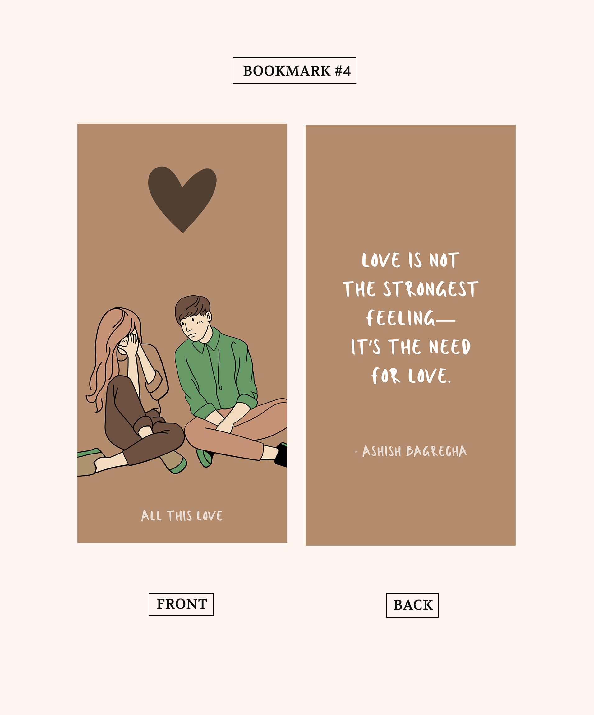 All This Love - Exclusive Bookmark Set of 5