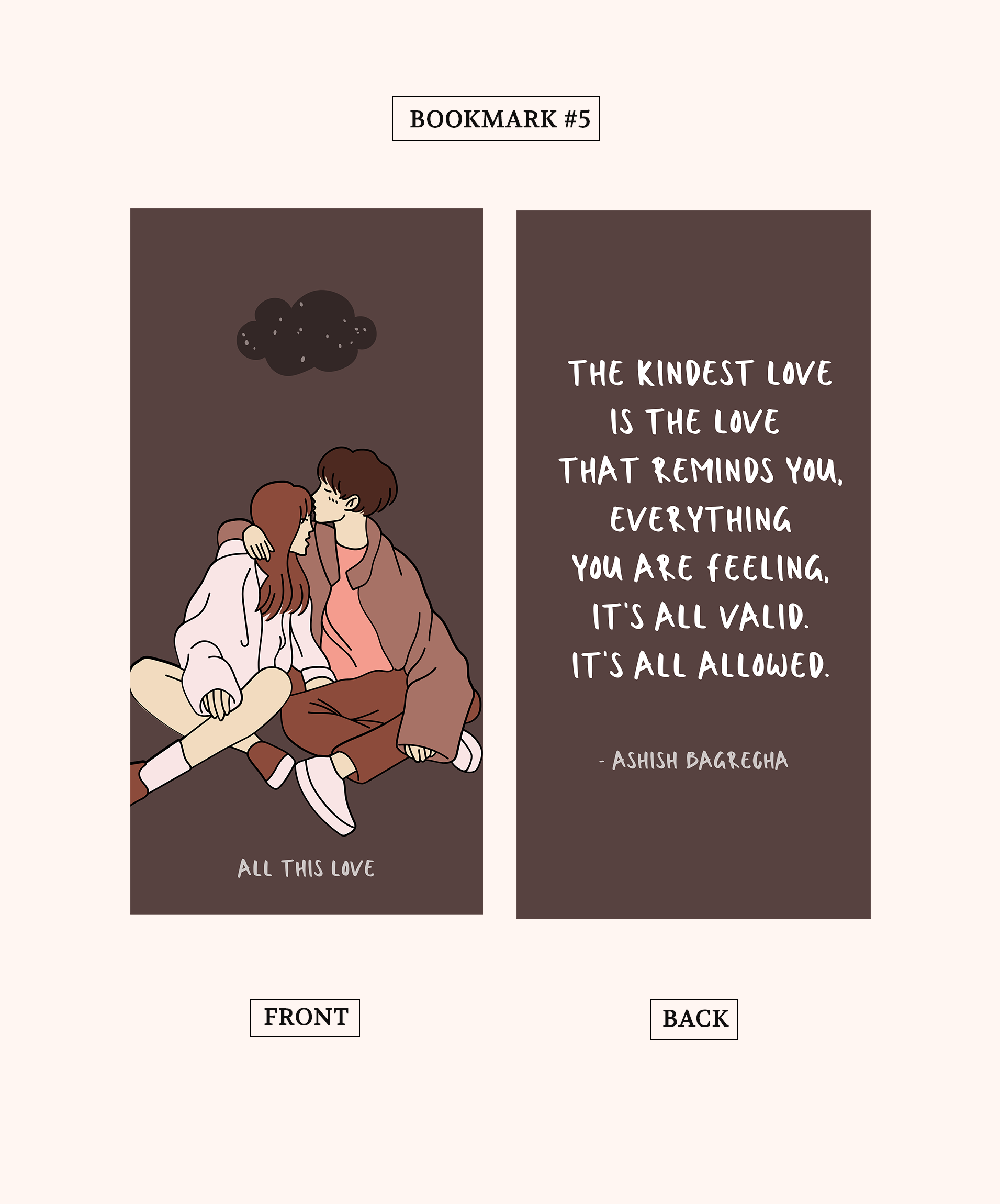 All This Love - Exclusive Bookmark Set of 5